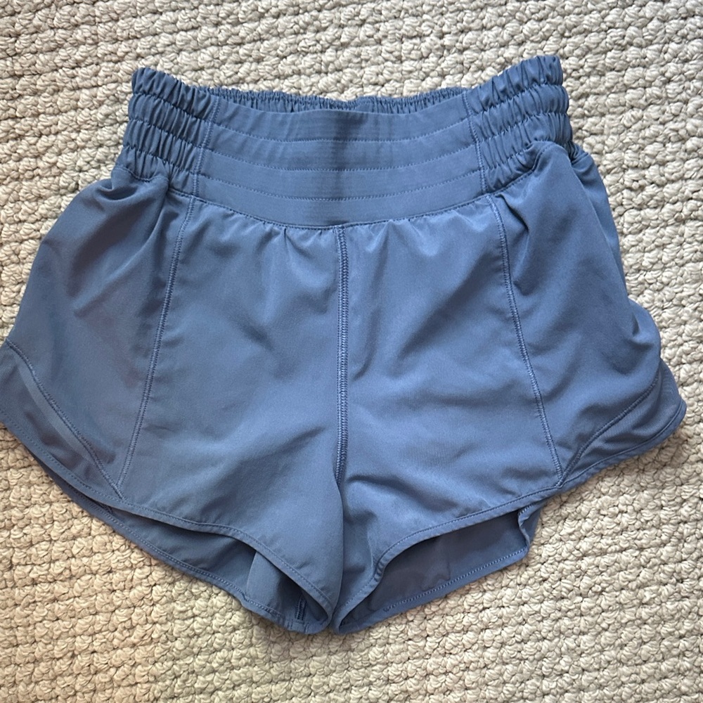 lululemon athletica Slate Blue Athletic Shorts